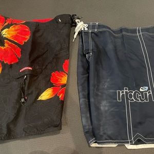 Men swim board shorts size 36